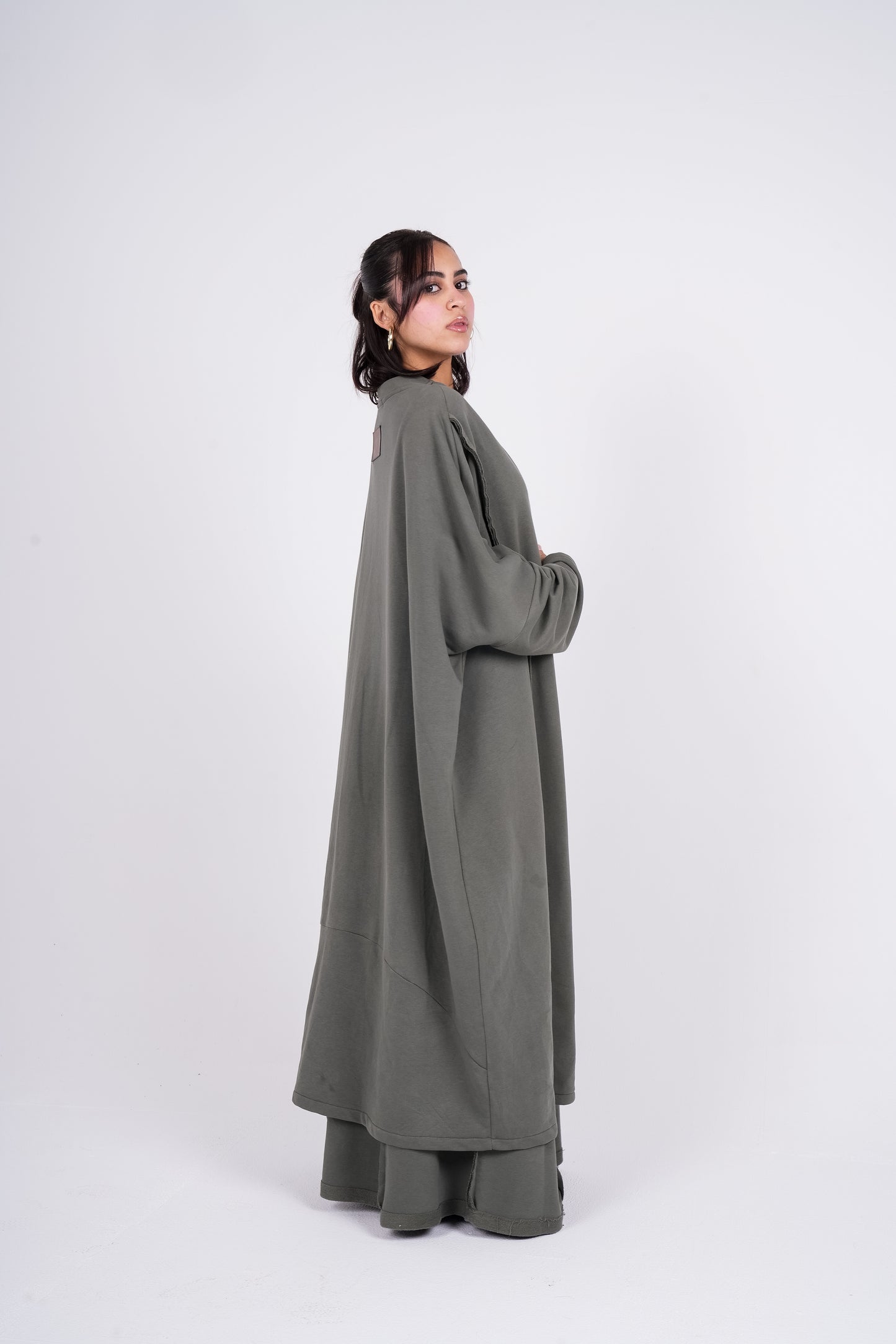 Leēn Cardigan in Olive