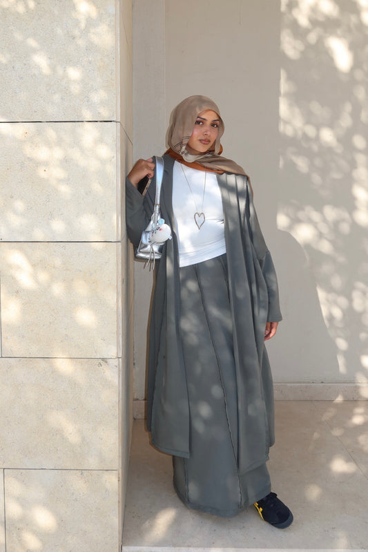 Leēn Skirt in Olive