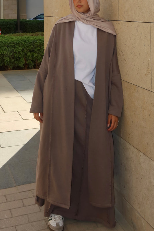 Leēn Cardigan in Cafe