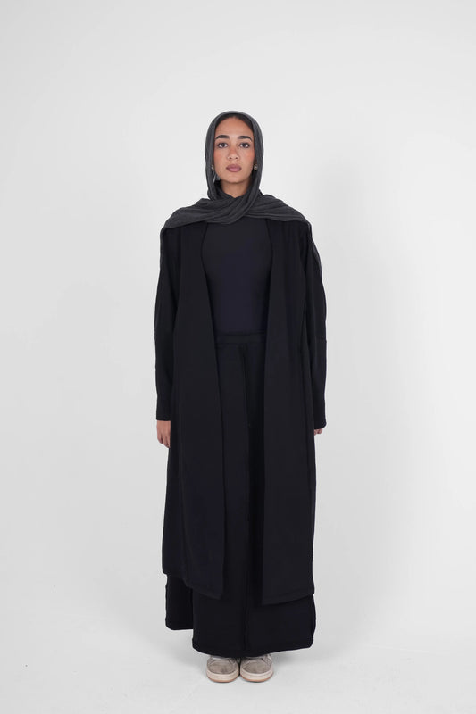 Leēn Cardigan in black