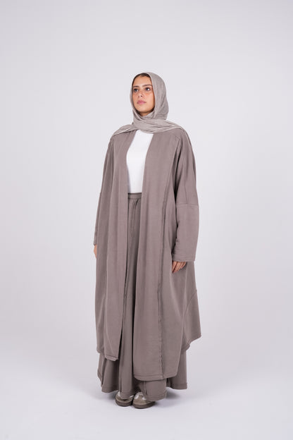 Leēn Cardigan in Cafe