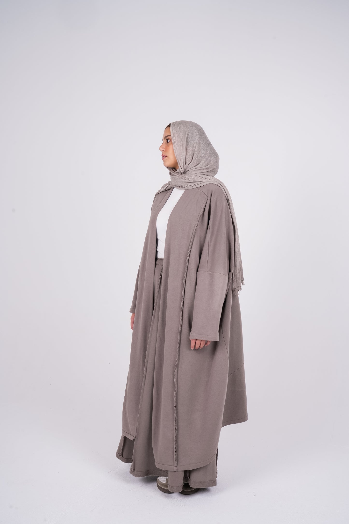 Leēn Cardigan in Cafe