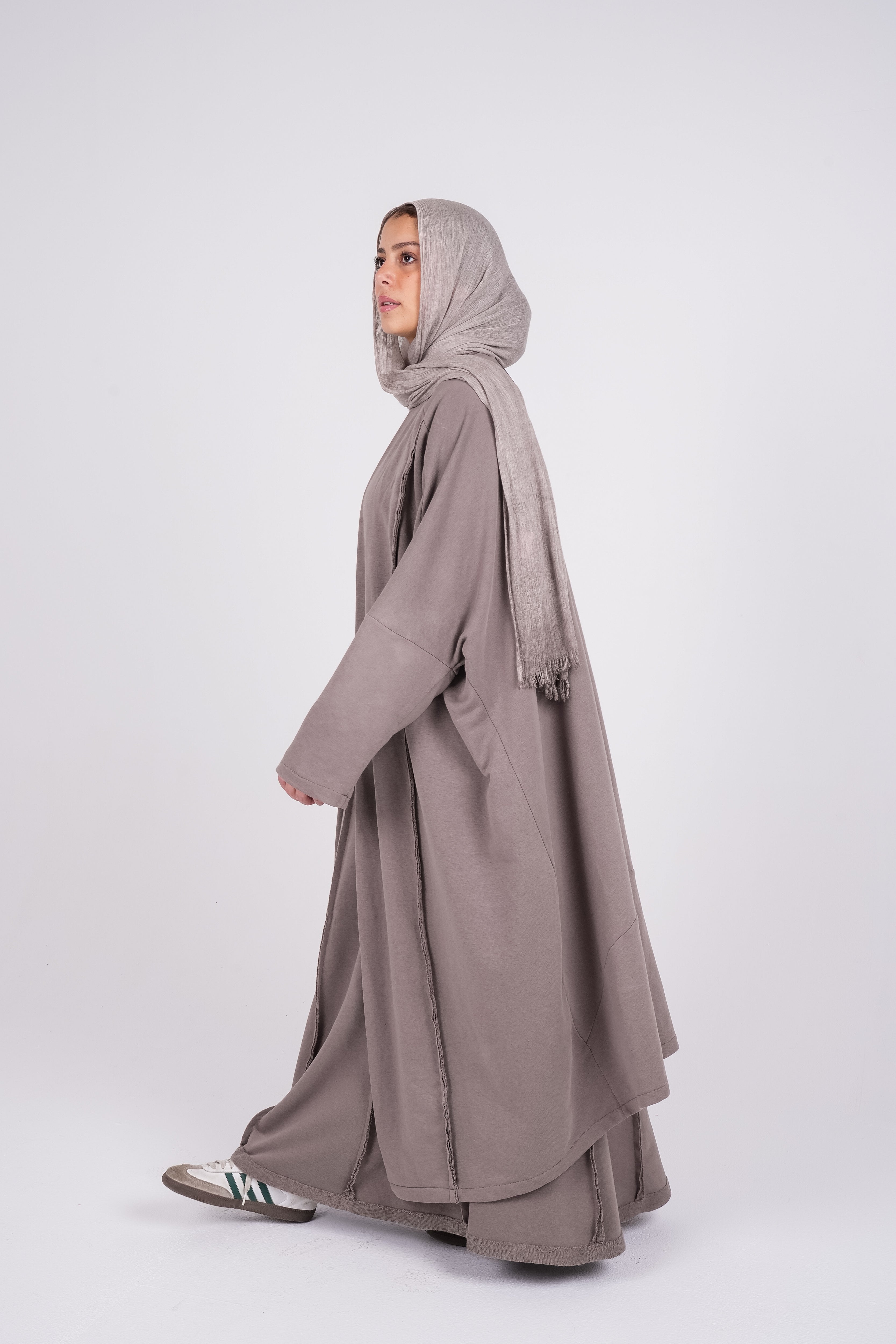 Leēn Cardigan in Cafe