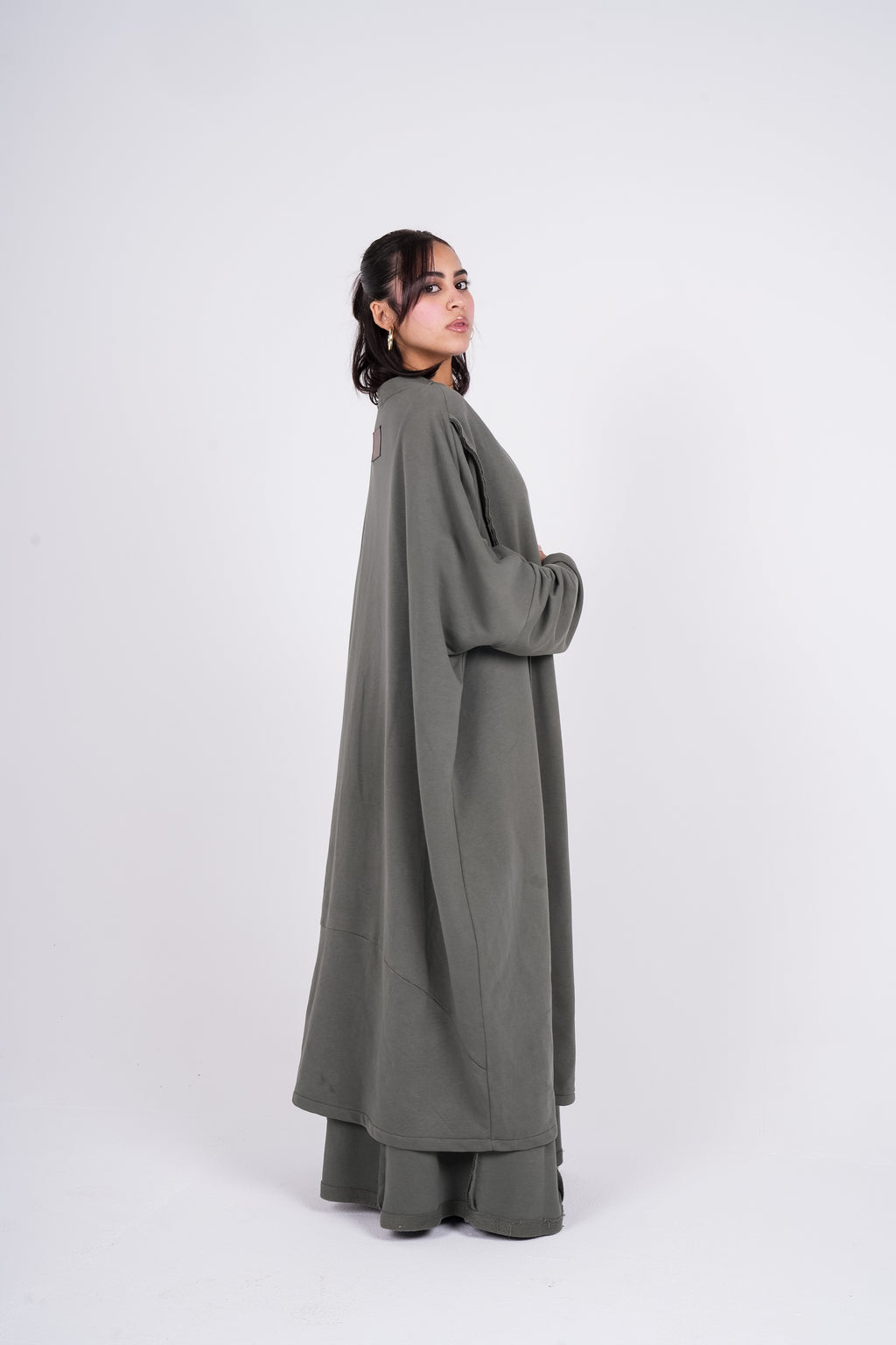 Leēn Cardigan in Olive