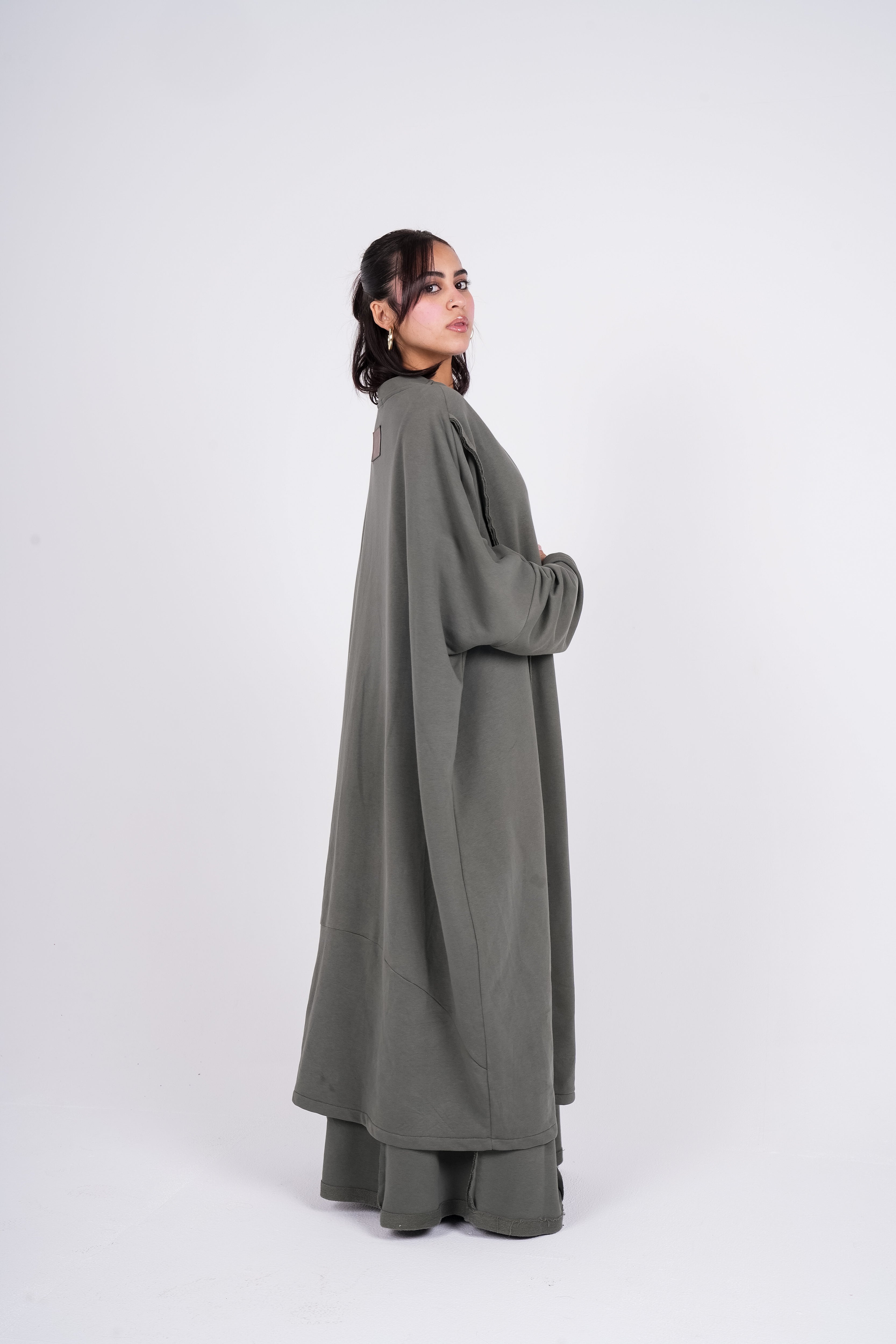 Leēn Cardigan in Olive