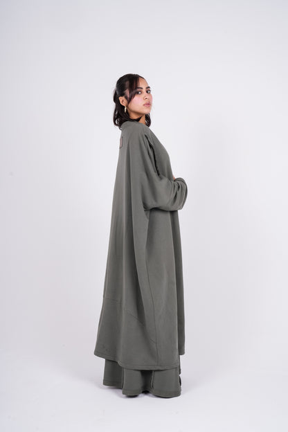 Leēn Cardigan in Olive