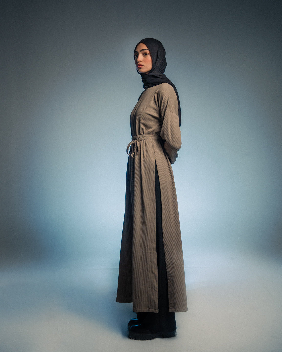 SABI blouse dress - cafe