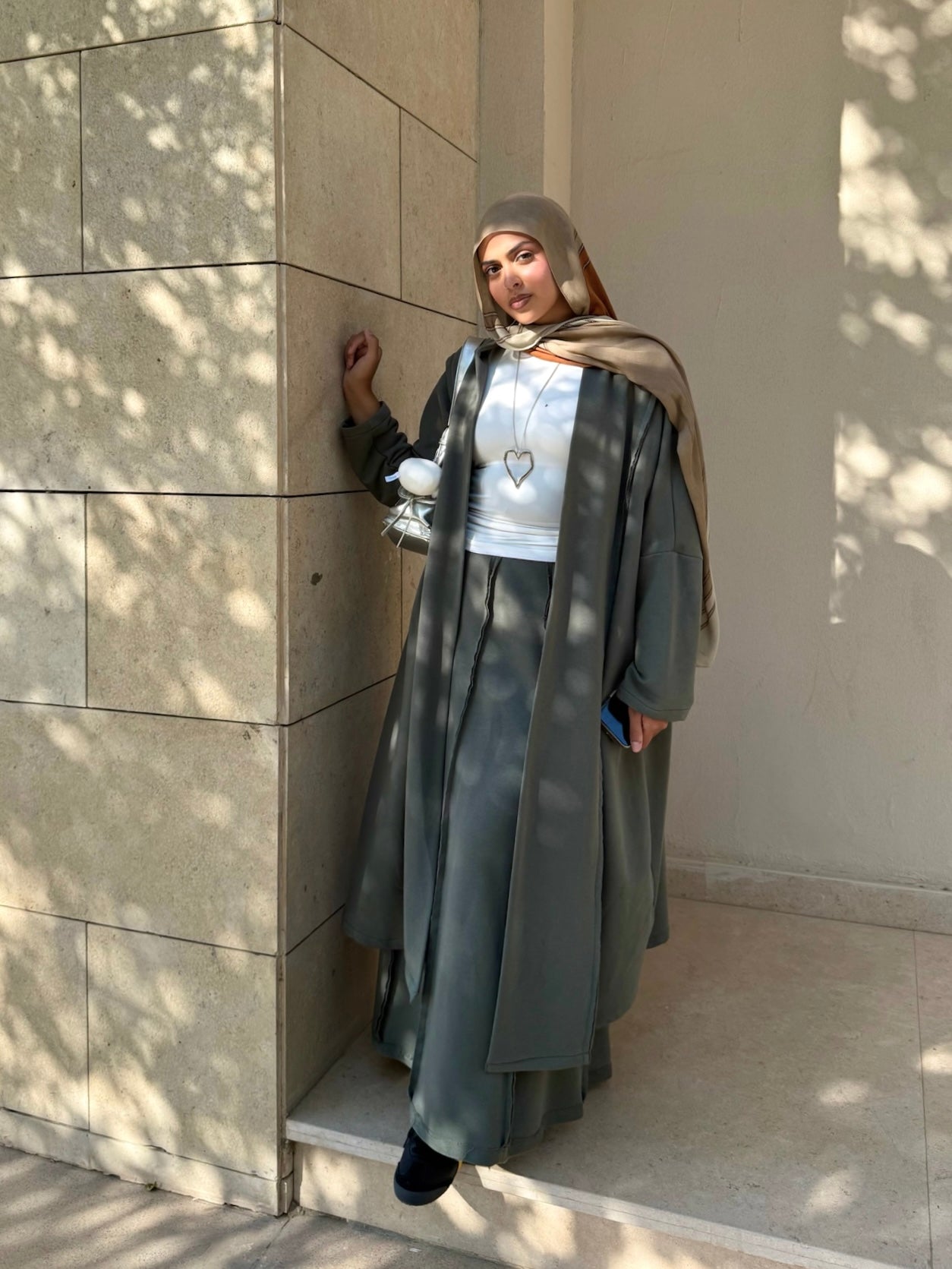 Leēn Skirt in Olive