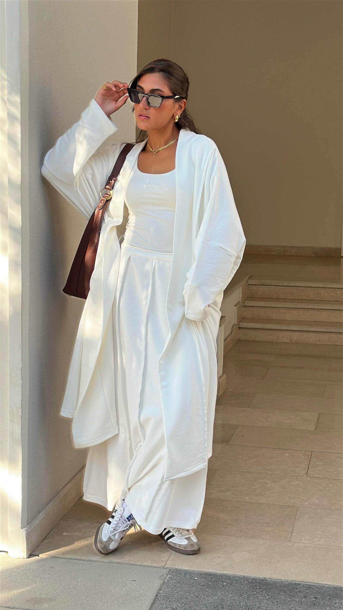 Leēn Cardigan in Off white